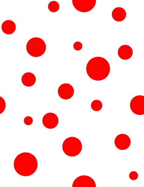 Red Polka Dots Clip Art At Clker Com Vector Clip Art Online Royalty Free Public Domain