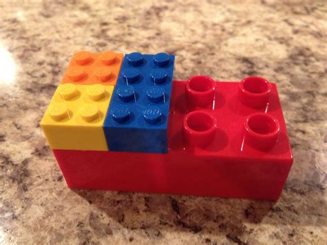 I Just Learned That Duplo Legos Are Compatible With The Standard Size