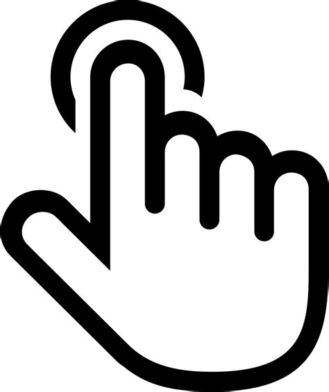 Kisspng Computer Icons Pointer Point And Click Cursor Hands Click Png