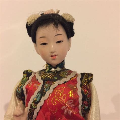 RARE VINTAGE Traditional Chinese DOLL Hmong Outfit Go Fun DOLL