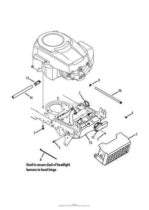 Craftsman Riding Mower Deck Parts Diagram How To Replace The Extension Spring On A Troy Bilt