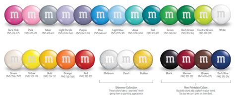 Custom Printed Mandms Available In 25 Colors And Custom Packaging