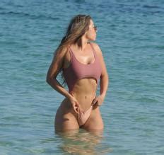 Abigail Clarke Sexy On The Beach In Tenerife Aznude