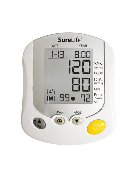 Surelife® Premium Arm Blood Pressure Monitor 860214 Bv Medical