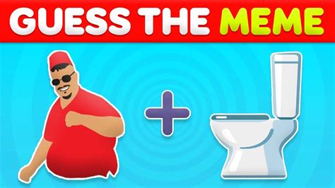 Guess The Meme By The Emojis Skibidi Toilet One Two Buckle My Shoe