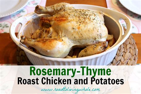 In a large nonstick, ovenproof skillet, heat the olive oil until shimmering. Rosemary-Thyme Chicken and Potato Bake