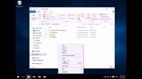 Of How To Cut Copy And Paste Folders Or Files Using File Explorer YouTube
