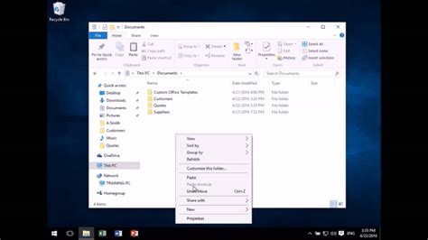 Of How To Cut Copy And Paste Folders Or Files Using File Explorer Youtube