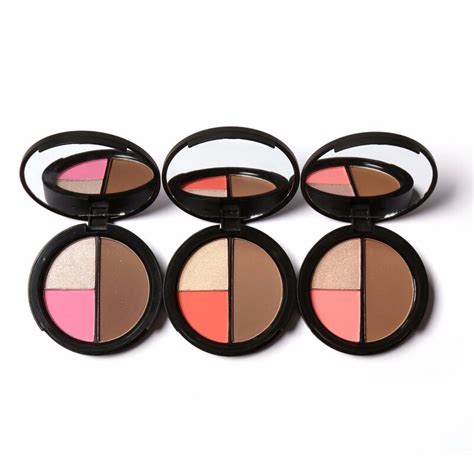 Bronzer should be applied carefully to rounder where do you put blusher and bronzer? FOCALLURE 3 Colors Shimmer Bronzers and Highlighters ...