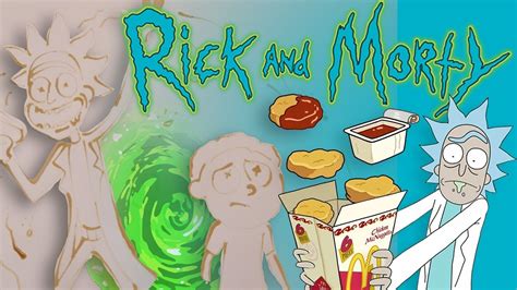 Rick And Morty Logo Drawing