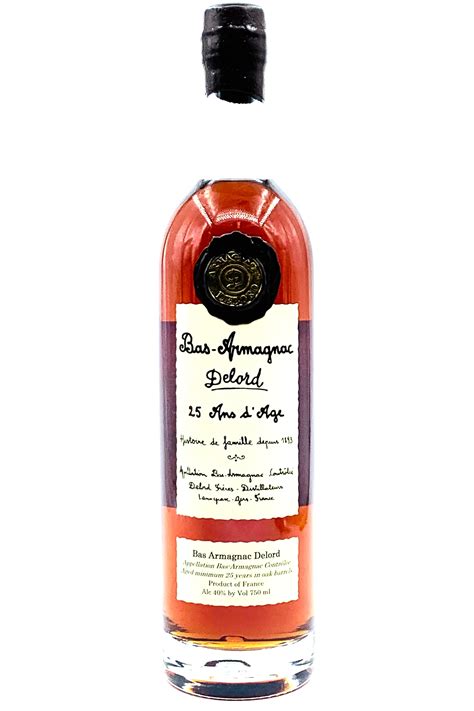Delord 25 Year Old Bas Armagnac Blackwells Wines And Spirits