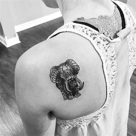 55 eye catching elephant tattoo design ideas with meaning