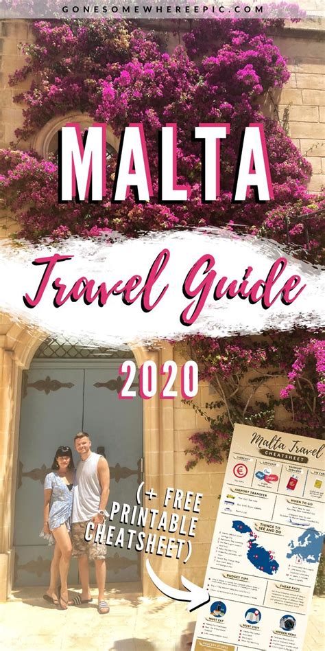 Malta 2020 Travel Guide The Complete Guide To Travelling Around The