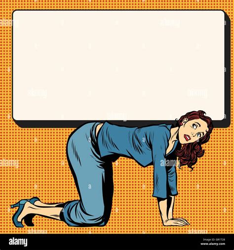 Girl All Fours Stock Vector Images Alamy