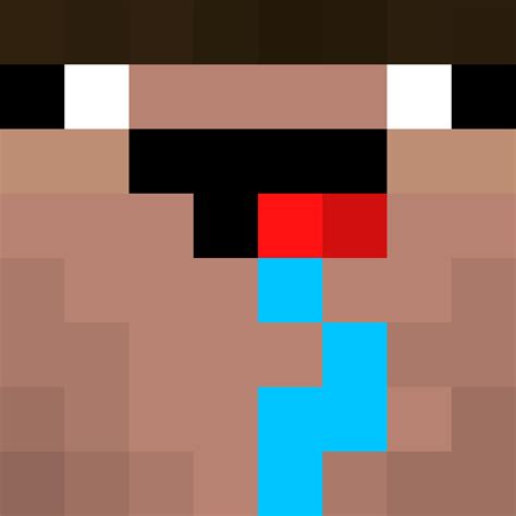 Pixilart Minecraft Noob Face By Gummybearman06