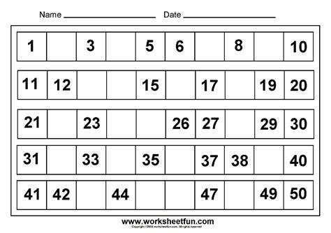 The worksheet is an assortment of 4 intriguing pursuits that will enhance your kid's knowledge and abilities. missing number worksheet: April 2015