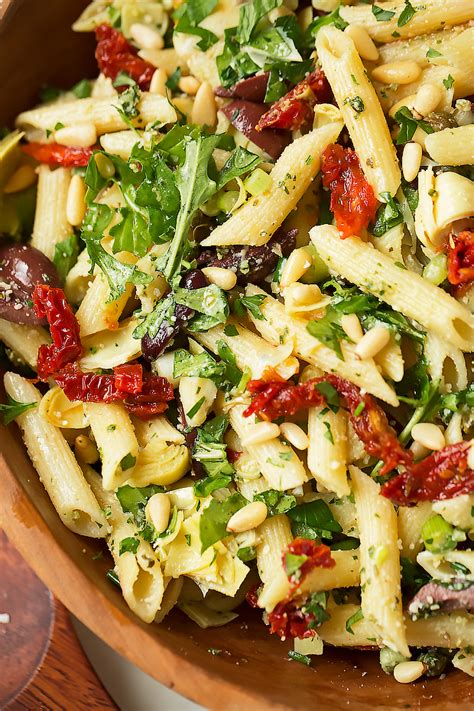 Find a perfect recipe including blt pasta salad and classic italian pasta salad. Mediterranean Pasta Salad Recipe | Little Spice Jar