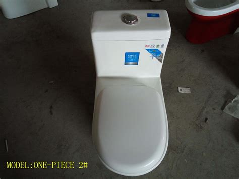 Wc Hot Ceramic One Piece Super Siphonic Toilet With Cesaso China One