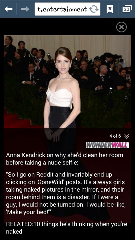 Anna Kendricks Thoughts On Reddits Gone Wild Section