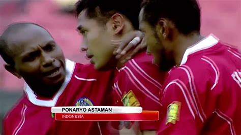 Indonesia melaju ke piala tiger (kini berubah nama menjadi piala aff) 2004 dengan pesimisme tinggi. Gol-gol Terbaik Pemain Timnas Indonesia di ajang Piala ...