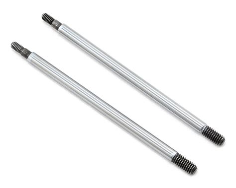 Asc81177 Factory Team 35x425mm Chrome Shock Shafts For Rc8b4 And Rc8t