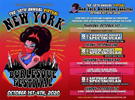 THE TH ANNUAL NEW YORK BURLESQUE FESTIVAL HOME