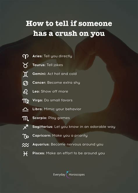 How The Signs Reveal Their Crush Look Closer At The People Around You