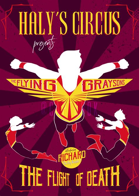 Halys Circus Presents The Flying Graysons Bok Posterspy