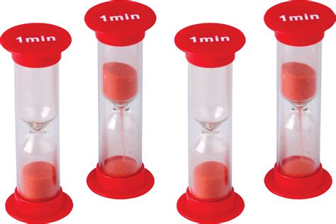 1 Minute Sand Timers-Mini - TCR20753 | Teacher Created Resources