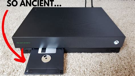 What Happens When You Put A Floppy Disk In An Xbox One X Youtube