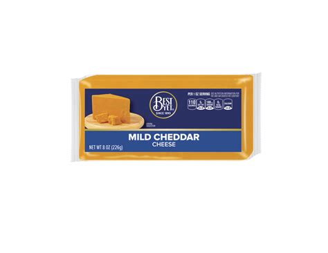 Mild Cheddar Cheese Bar Best Yet Brand