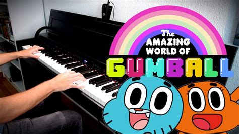 The Amazing World Of Gumball Piano Medley Youtube