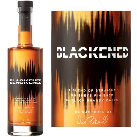 Blackened By Metallica Batch 103 American Whiskey 750ml
