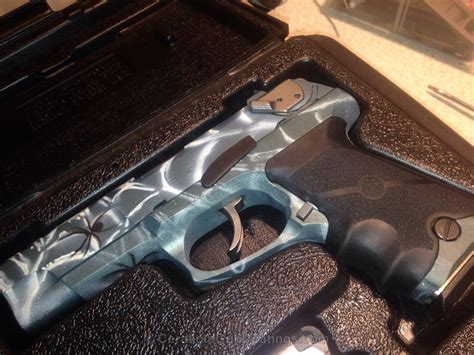 Ruger P 89 Blue Titanium With Bright White And Armor