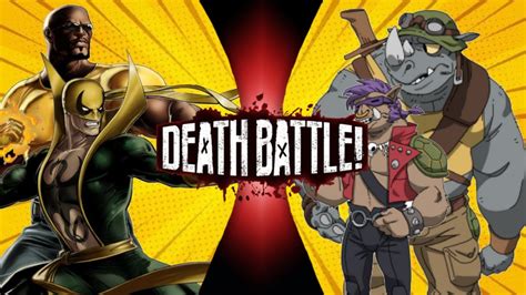 Fan Made Death Battle Trailer S1 Luke Cage And Iron Fist Vs Bepop And