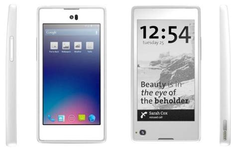 Yota Devices Shows Off Remarkably Innovative Two Screen Phone E Ink