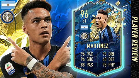 FIFA 20 TOTS LAUTARO MARTINEZ PLAYER REVIEW! | THE UPGRADE ...