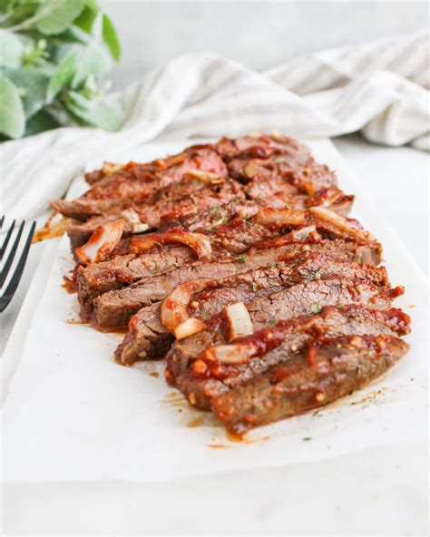 If you buy a fresh flank steak and freeze it to make this dish later on, remove the meat from its packaging and fold it in half or thirds before freezing it in a sealed plastic bag. Grilled Flank Steak