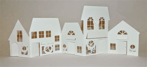 Silhouette christmas village illustrations & vectors. laura's frayed knot: Christmas village silouette