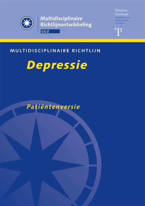 PDF multidisciplinaire richtlijn Depressie In deze patiëntenversie