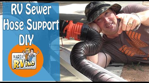 Rv Sewer Hose Support And Rv Bumper Major Storage Diy Youtube