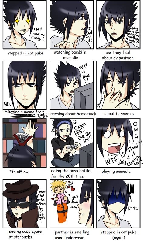 Sasuke Expression Meme By Ultimatepacman On Deviantart