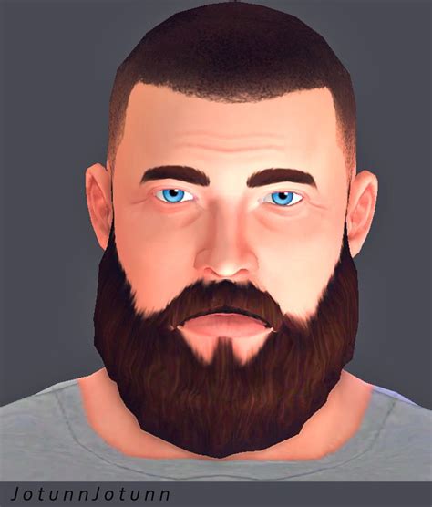 BEARD Big Bear Tumblr Sims Sims Characters Sims Hair