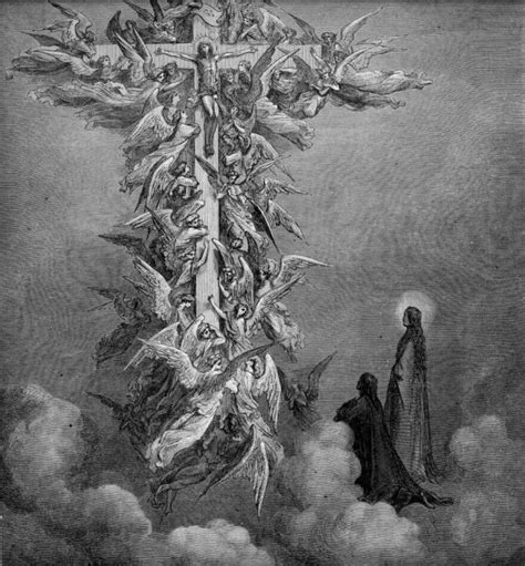 Gustave Doré Illustrations Of Divine Comedy Heaven — Ilustraciones