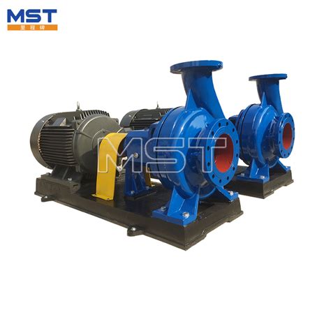 Single Stage Horizontal Centrifugal Cast Iron Clean Water Pump For
