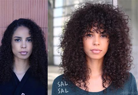 19 Most Popular Ways To Get Curly Hair With Bangs Right Now