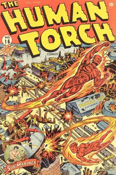Human Torch Comics Vol 1 16 Marvel Database Fandom
