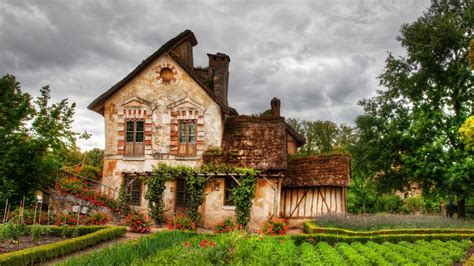 Architecture Old Building House Hdr Nature Garden Flowers Plants