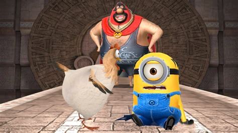 Despicable Me Minion Rush Mel Minion Vs The El Macho Boss Battle