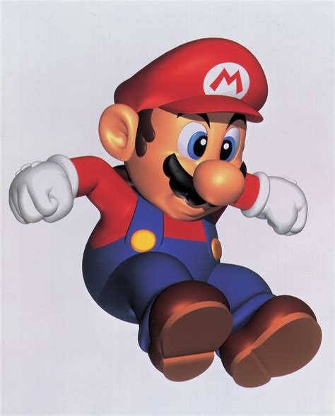 Filemario Long Jump Artwork Super Mario 64 Super Mario Wiki